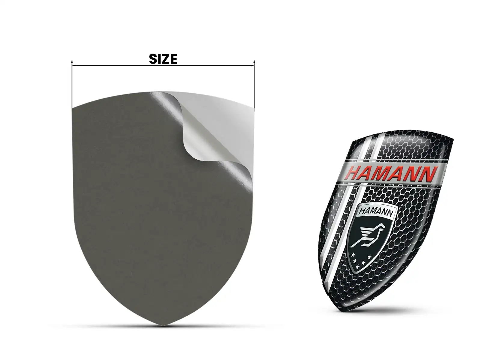 Hamann Car Silicone Badges Design Max Stylish Pro Durable